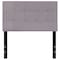 Flash Furniture Bedford Headboard, Twin Size, Gray Fabric HG-HB1704-T-LG-GG - alternate 10